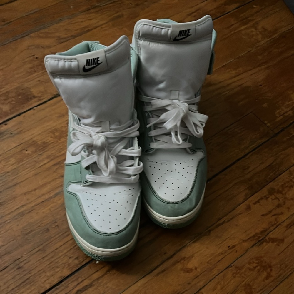 Green denim dunks - Picture 2 of 3